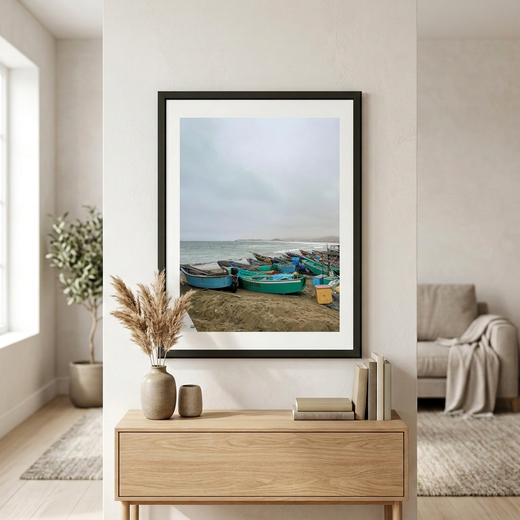 Fine art photography print of Cerro Azul by Nemet Studio. Framed wall art supporting conservation.